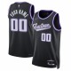 Sacramento Kings Nike 2021/22 Swingman Custom Jersey - City Edition - Black