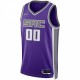 Sacramento Kings Nike 2021/22 Diamond Swingman Custom Jersey - Icon Edition - Purple