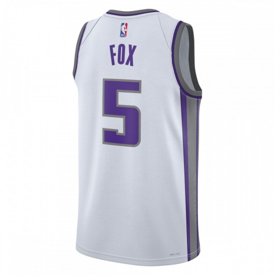 De'Aaron Fox Sacramento Kings Nike Unisex 2022/23 Swingman Jersey - Association Edition - White