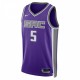 De'Aaron Fox Sacramento Kings Nike Unisex 2022/23 Swingman Jersey - Icon Edition - Purple