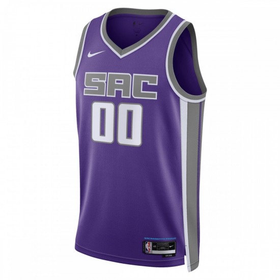 Sacramento Kings Nike Unisex 2022/23 Swingman Custom Jersey Purple - Icon Edition