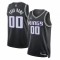 Sacramento Kings Jordan Brand Unisex 2022/23 Swingman Custom Jersey - Statement Edition - Black