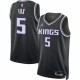 De'Aaron Fox Sacramento Kings Jordan Brand 2022/23 Statement Edition Swingman Jersey - Black