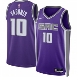 Domantas Sabonis Sacramento Kings Nike Unisex 2022/23 Swingman Jersey - Icon Edition - Purple