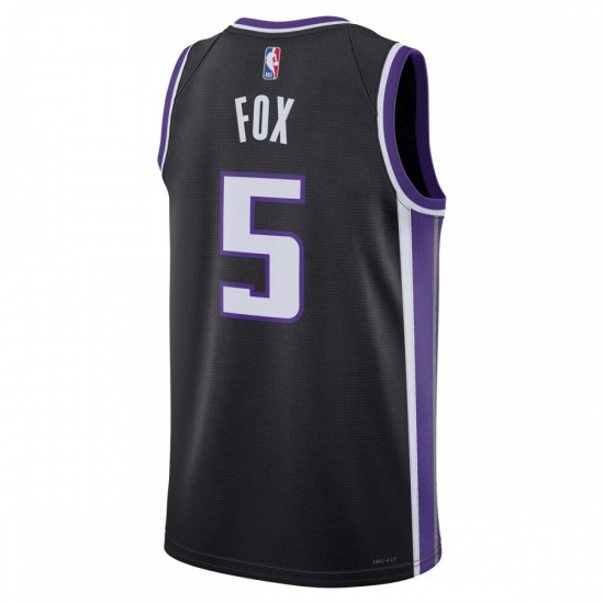 De'Aaron Fox Sacramento Kings Nike Unisex Swingman Jersey - Icon Edition - Black