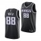 Men's Sacramento Kings Neemias Queta #88 Nike Black 2021 Swingman Jersey - Statement Edition