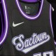 Men's Sacramento Kings Neemias Queta #88 Nike Black 2021/22 Swingman NBA Jersey - City Edition