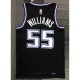 Men's Sacramento Kings Jason Williams #55 Nike Black 2021/22 Swingman NBA Jersey - City Edition