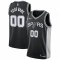 San Antonio Spurs Nike Swingman Custom Jersey Black - Icon Edition