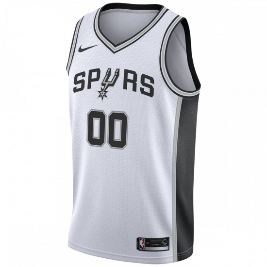 San Antonio Spurs Nike 2020/21 Swingman Custom Jersey - Association Edition - White