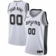 San Antonio Spurs Nike 2020/21 Swingman Custom Jersey - Association Edition - White