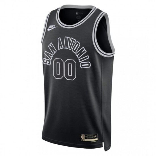 San Antonio Spurs Nike Unisex 2022/23 Custom Swingman Jersey - Classic Edition - Black