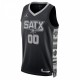 San Antonio Spurs Jordan Brand Unisex 2022/23 Swingman Custom Jersey - Statement Edition - Black