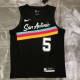 Men's San Antonio Spurs Murray #5 Nike Black 20/21 Swingman Jersey-City Edition