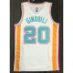 Men's San Antonio Spurs Manu Ginobili #20 Nike White 2021/22 Swingman Jersey - City Edition