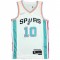 Men's San Antonio Spurs DeMar DeRozan #10 Nike White 2021/22 Swingman Jersey - City Edition