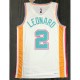 Men's San Antonio Spurs Kawhi Leonard #2 Nike White 2021/22 Swingman Jersey - City Edition