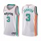 Men's San Antonio Spurs Keldon Johnson #3 Nike White 2021/22 Swingman Jersey - City Edition