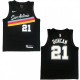 Men's San Antonio Spurs Tim Duncan #21 Nike Black 20/21 Swingman Jersey - City Edition