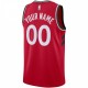 Toronto Raptors Nike Swingman Custom Jersey Red - Icon Edition