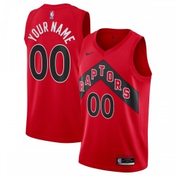 Toronto Raptors Nike 2020/21 Swingman Custom Jersey - Icon Edition - Red