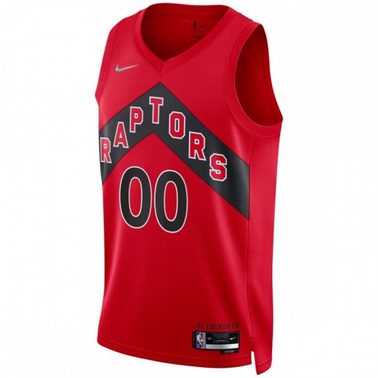 Toronto Raptors Nike 2021/22 Diamond Swingman Custom Jersey - Icon Edition - Red