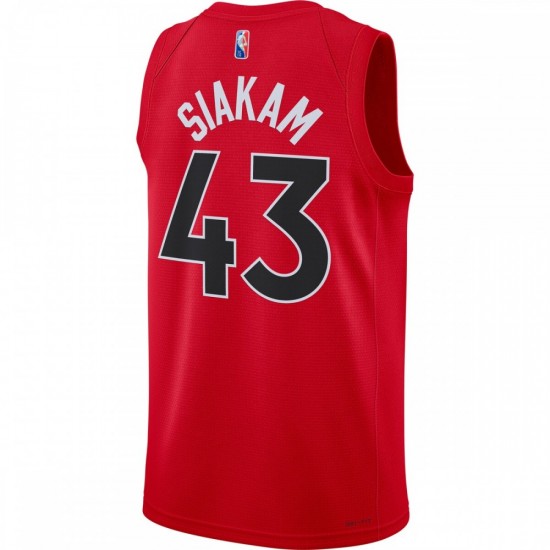 Pascal Siakam Toronto Raptors Nike 2021/22 Diamond Swingman Jersey - Icon Edition - Red