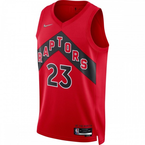 Fred VanVleet Toronto Raptors Nike 2021/22 Diamond Swingman Jersey - Icon Edition - Red