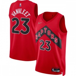 Fred VanVleet Toronto Raptors Nike 2021/22 Diamond Swingman Jersey - Icon Edition - Red