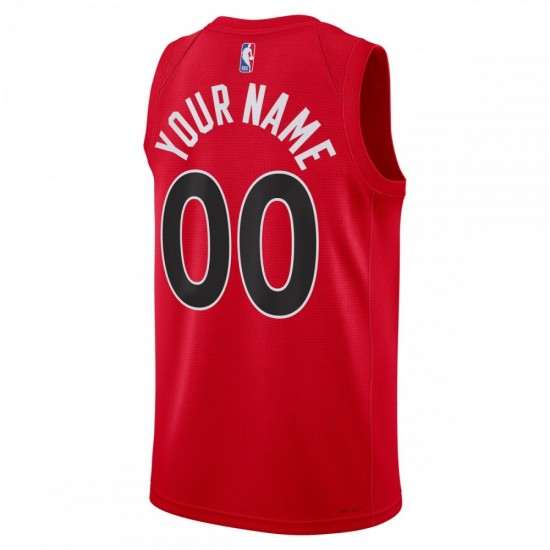 Toronto Raptors Nike Unisex 2022/23 Swingman Custom Jersey Red - Icon Edition