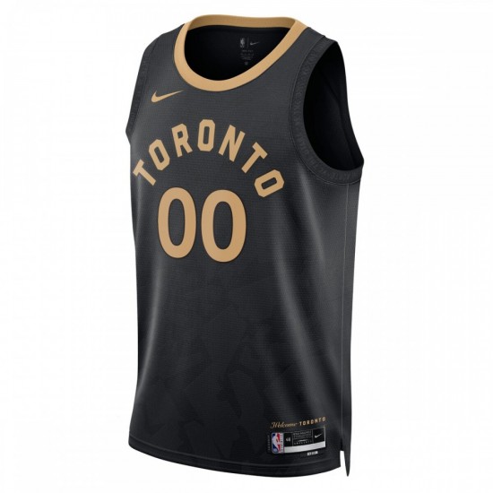 Toronto Raptors Nike Unisex 2022/23 Swingman Custom Jersey - City Edition - Black