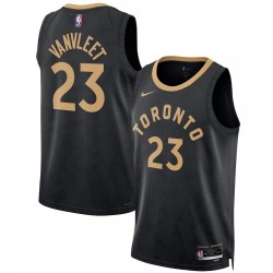 Fred VanVleet Toronto Raptors Nike Unisex 2022/23 Swingman Jersey - City Edition - Black