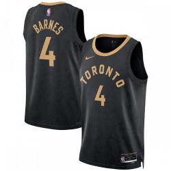 Scottie Barnes Toronto Raptors Nike Unisex 2022/23 Swingman Jersey - City Edition - Black