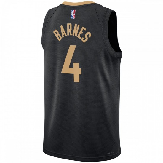 Scottie Barnes Toronto Raptors Nike Unisex 2022/23 Swingman Jersey - City Edition - Black