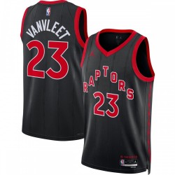 Fred VanVleet Toronto Raptors Jordan Brand 2022/23 Statement Edition Swingman Jersey - Black