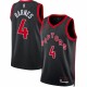 Scottie Barnes Toronto Raptors Jordan Brand 2022/23 Replica Swingman Jersey - Statement Edition - Black