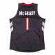 Men's Toronto Raptors Tracy McGrady #1 Throwback Mitchell & Ness Purple 99-00 Hardwood Classics Jersey