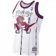 Men's Toronto Raptors Tracy McGrady #1 Mitchell&Ness White 1998-99 Hardwood Classics Swingman Jersey