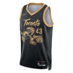 Men's Toronto Raptors Pascal Siakam #43 Nike Black 2021 Swingman NBA Jersey - City Edition