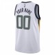 Utah Jazz Nike Swingman Custom Jersey - Association Edition - White