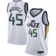 Donovan Mitchell Utah Jazz Nike 2020/21 Swingman Jersey - White - Association Edition