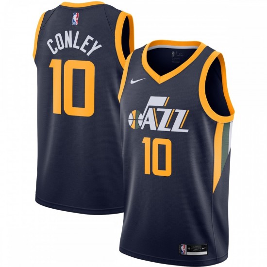 Mike Conley Utah Jazz Nike 2020/21 Swingman Jersey - Navy - Icon Edition