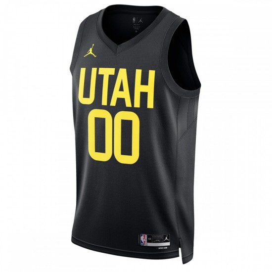 Utah Jazz Jordan Brand Unisex 2022/23 Swingman Custom Jersey - Statement Edition - Black