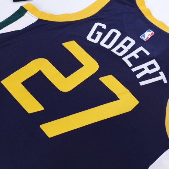 Men's Utah Jazz Rudy Gobert #27 Nike Navy Swingman Jersey - Icon Edition