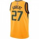 Men's Utah Jazz Rudy Gobert #27 Nike Gold Replica Swingman Jersey - Statement Edition