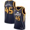 Men's Utah Jazz Donovan Mitchell #45 Nike Navy Replica Swingman Jersey - Icon Edition