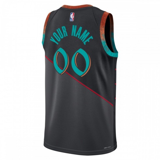 Washington Wizards Nike Unisex 2023/24 Custom Swingman Jersey - Black - City Edition