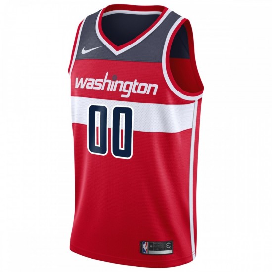 Washington Wizards Nike Swingman Custom Jersey Red - Icon Edition