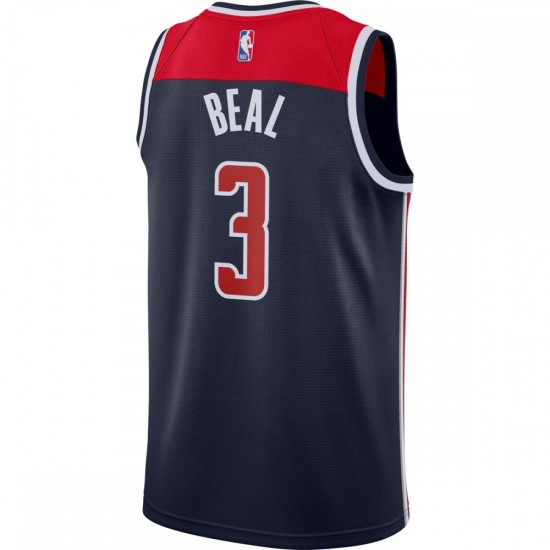 Bradley Beal Washington Wizards Jordan Brand 2020/21 Swingman Jersey - Statement Edition - Navy