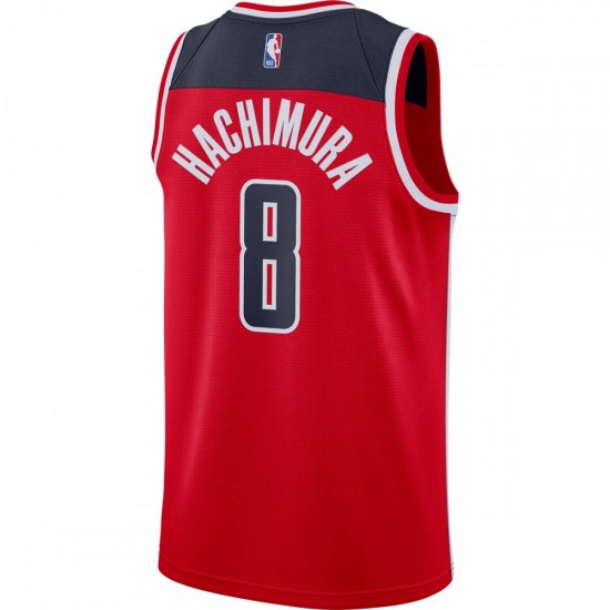 Rui Hachimura Washington Wizards Nike 2020/21 Swingman Jersey - Red - Icon Edition